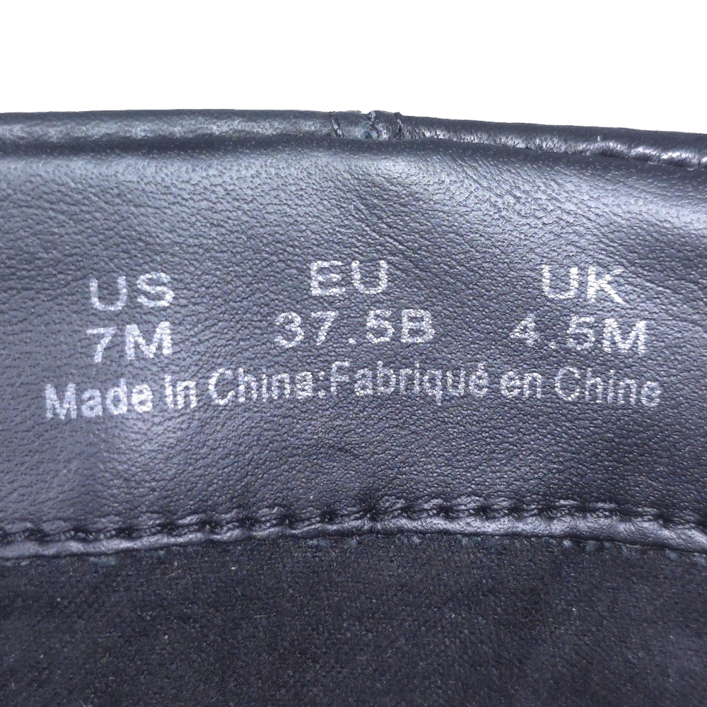 DKNY Ranya Zip Ankle Bootie Black Leather Size 7 Style K3303470 - Picture 9 of 10